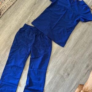 Scrubstar Blue Scrubs Set